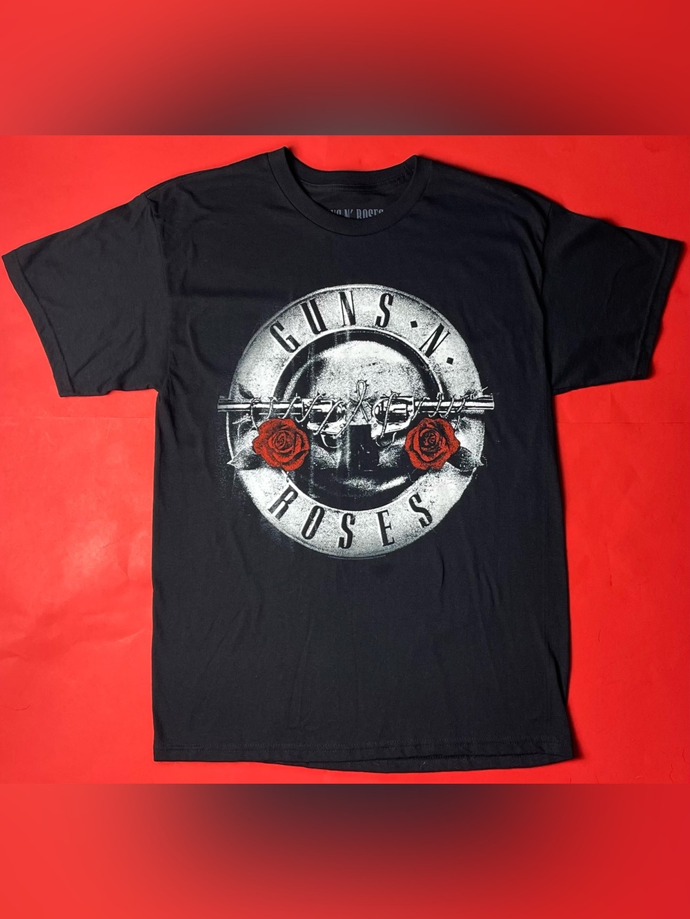 Black Graphic Logo Short-Sleeve Tee